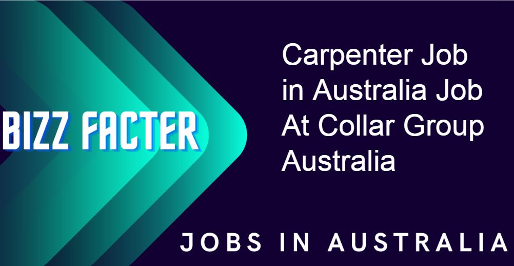 Carpenter Job in Australia 