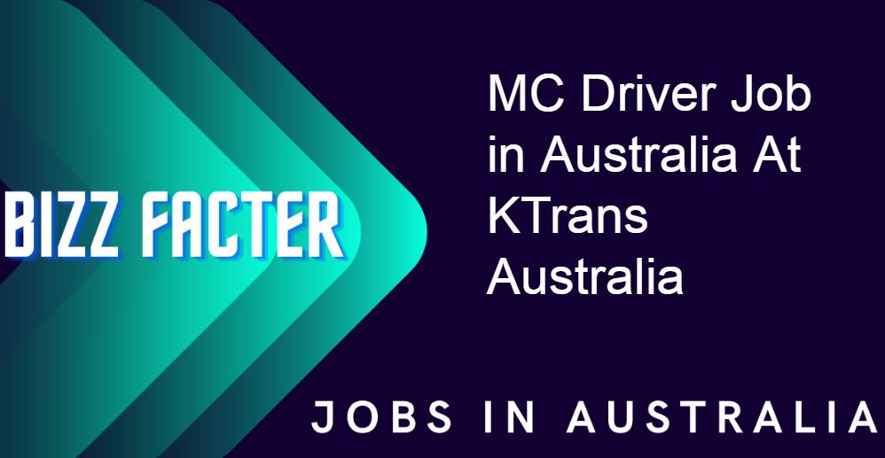 MC Driver Job in Australia