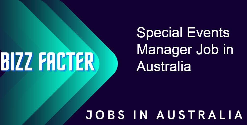 Special Events Manager Job in Australia