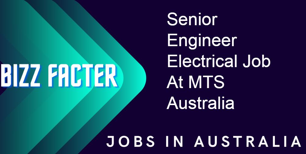 Senior Engineer Electrical Job in Australia